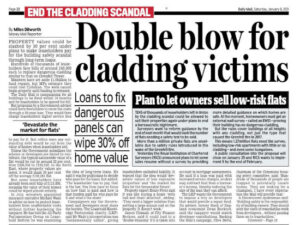 Sunday Times: officials trying to gag leaseholders. Daily Mail: Wade funding proposal will crash property market