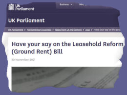 Leasehold Reform (Ground Rent) Bill